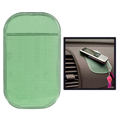 Car Anti-Slip Mat Super Sticky Pad for Phone / GPS/ MP4/ MP3 (LightGreen) - Click Image to Close